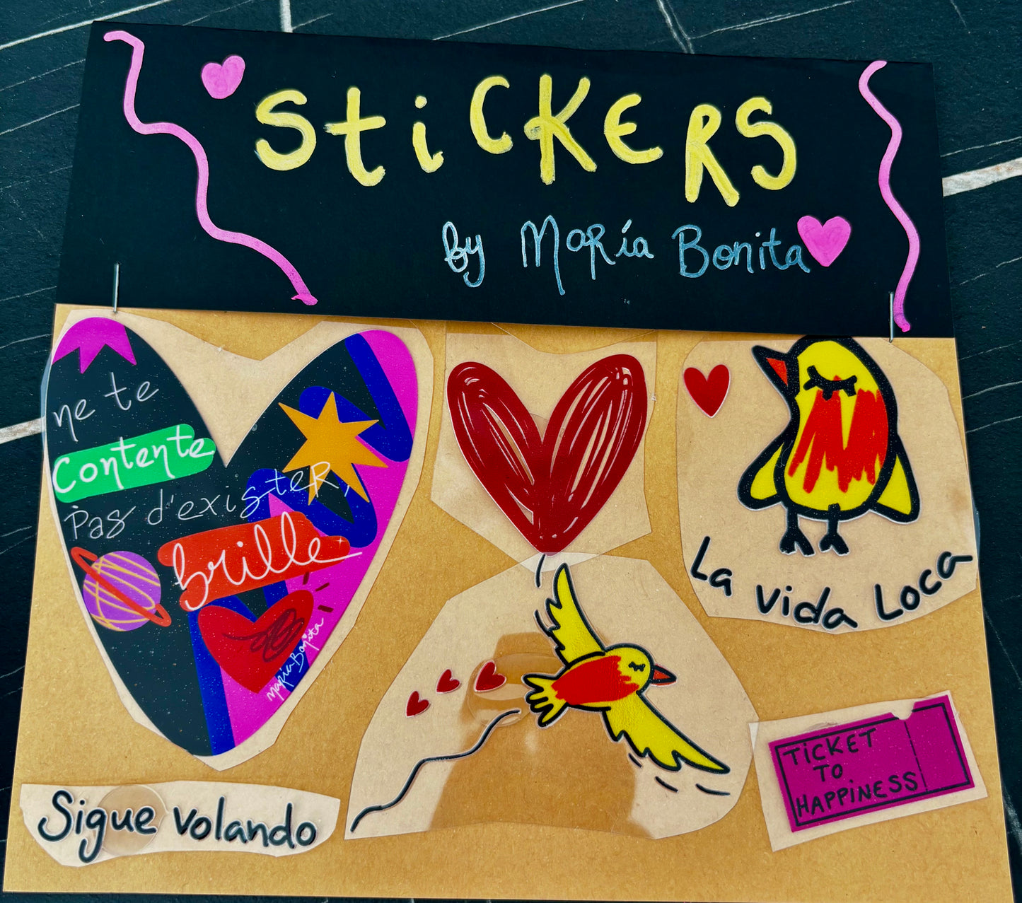 Planche stickers UV DTF - 4