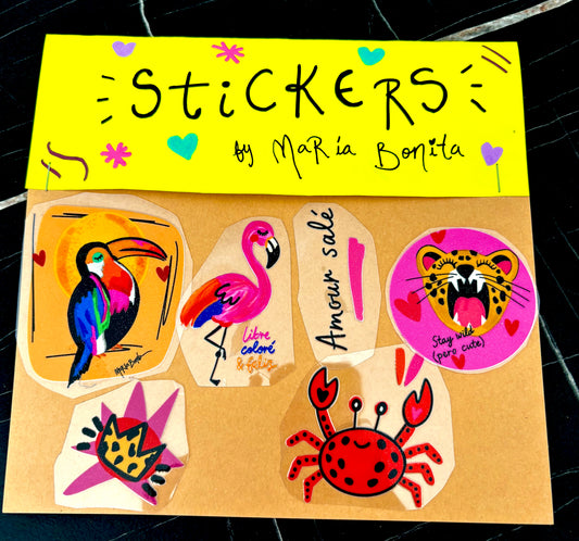 Planche stickers UV DTF -10