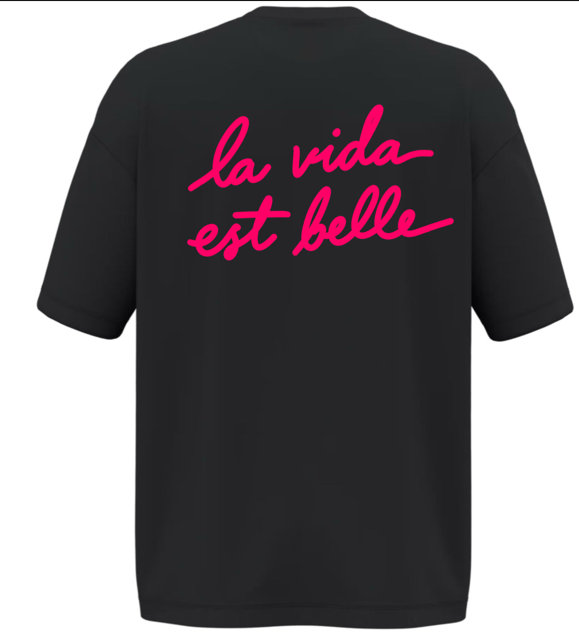 T-shirt Oversize "Vida Bonita" homme