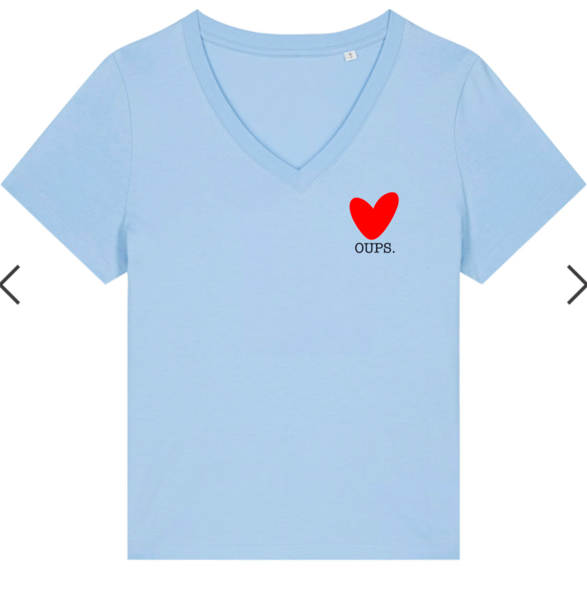 T-shirt Col V "Fun Toucan" femme