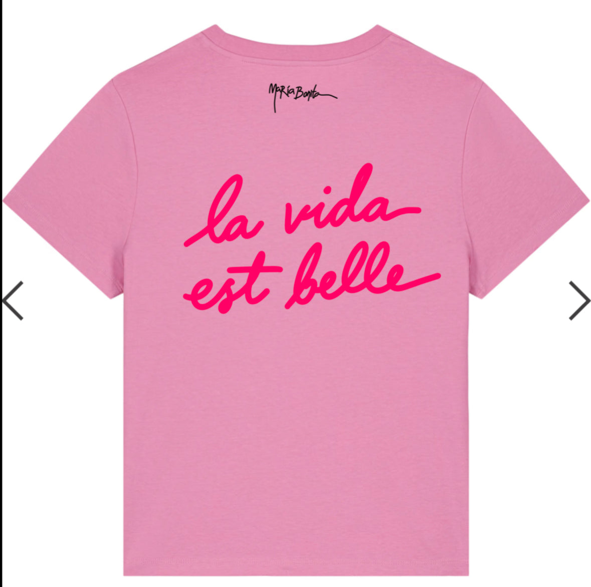 T-shirt Col rond "lele forever" femme