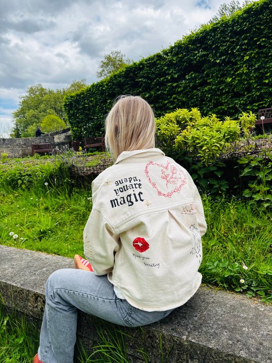 Veste personnalisée "Bésame mucho"
