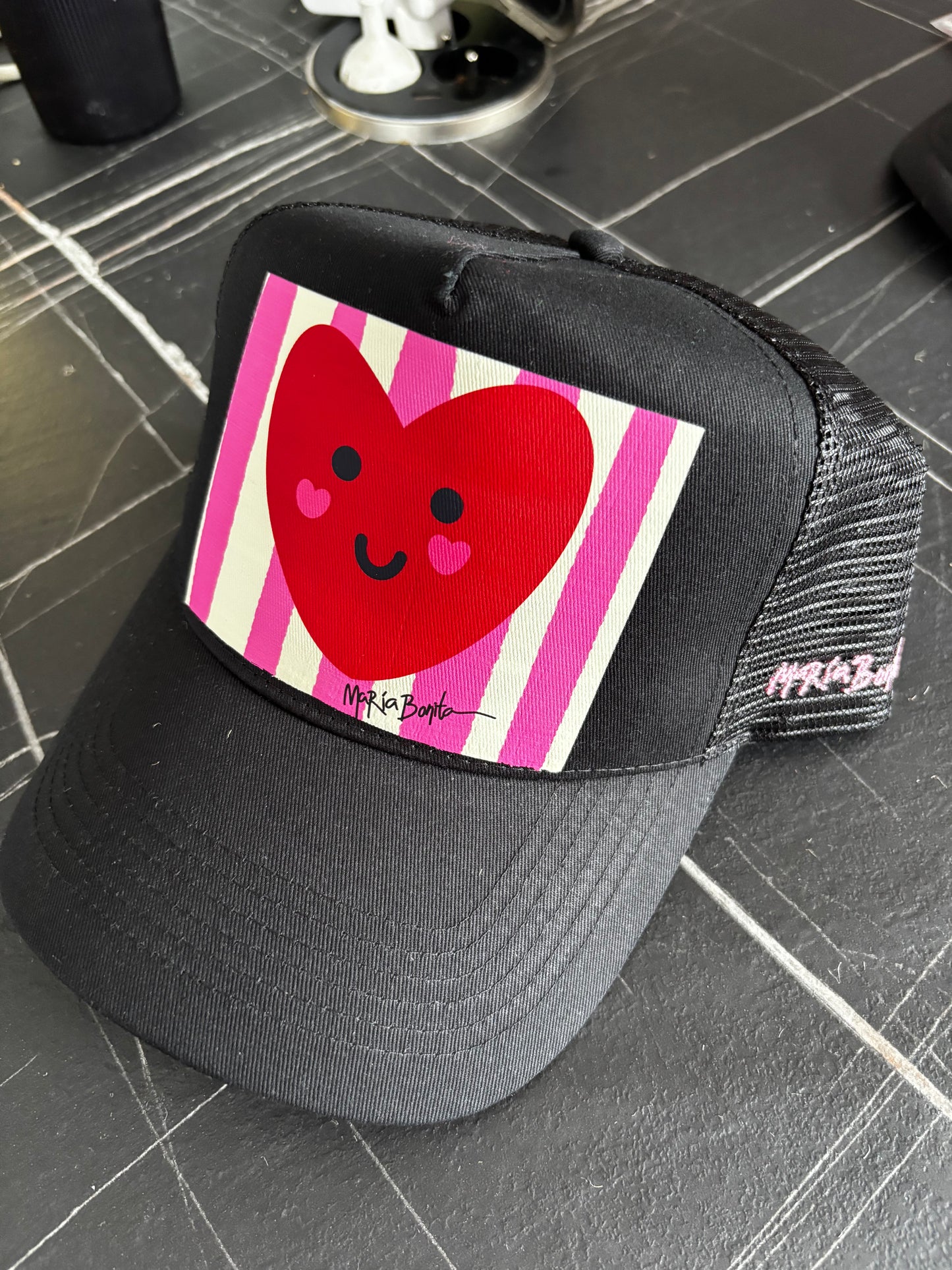 Casquette "corazón pop "