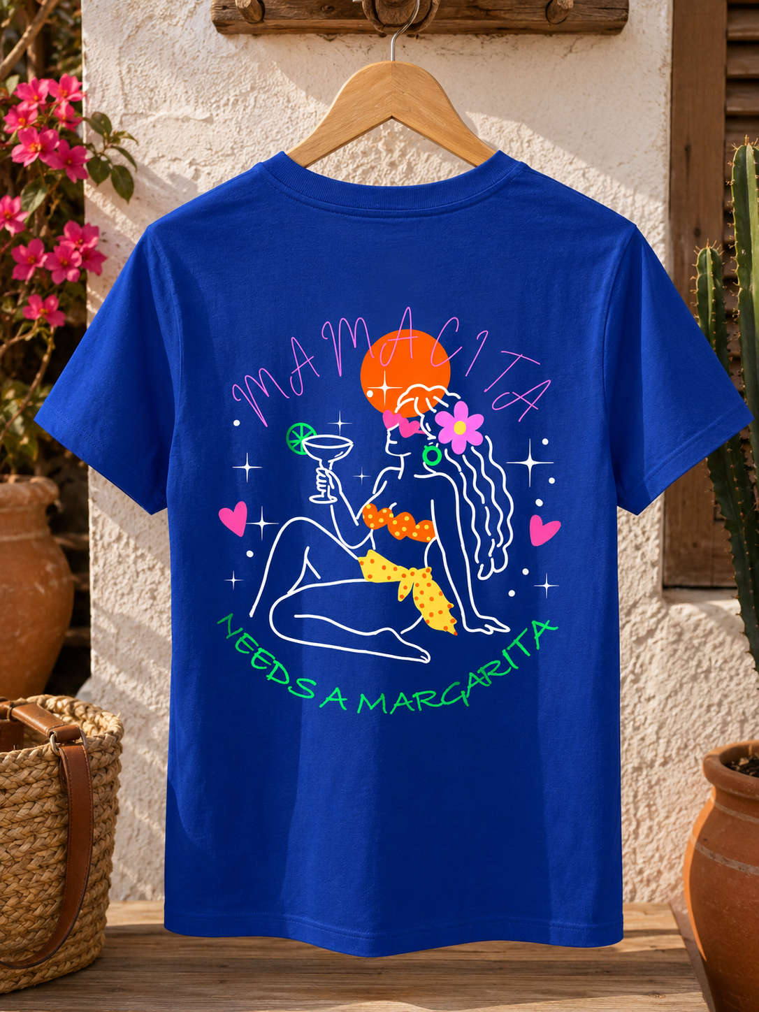 T-Shirt "Mamacita needs a margarita"