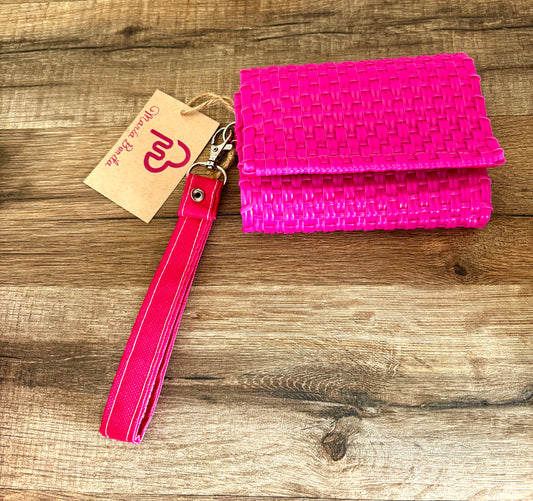Portefeuille fucsia— Petit format, grande élégance 💖