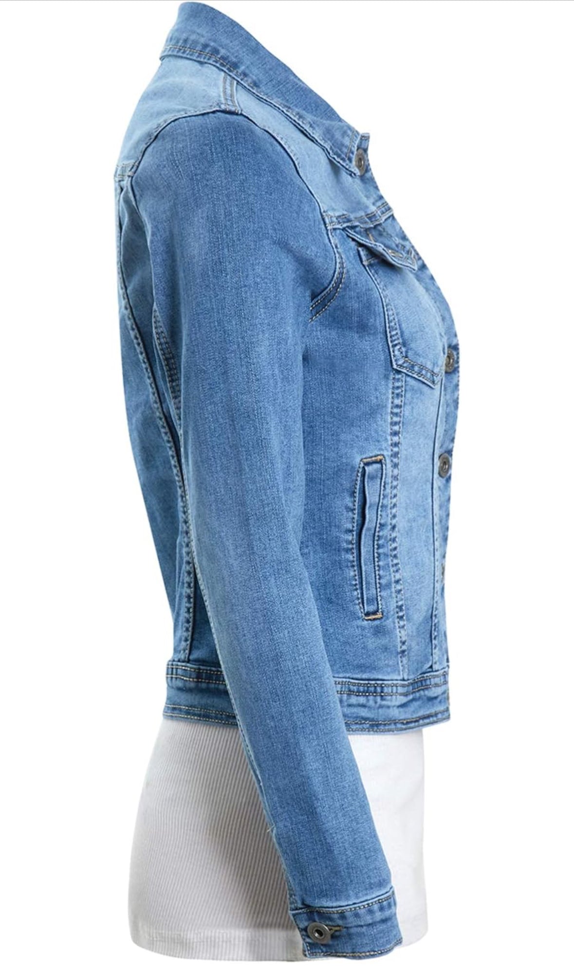 Veste en jean classique à personnaliser