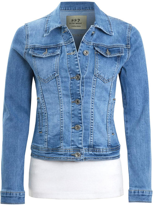 Veste en jean classique à personnaliser