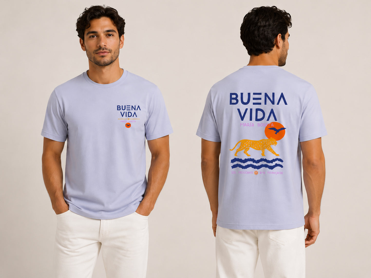 T-shirt regular fit "Buena Vida" homme