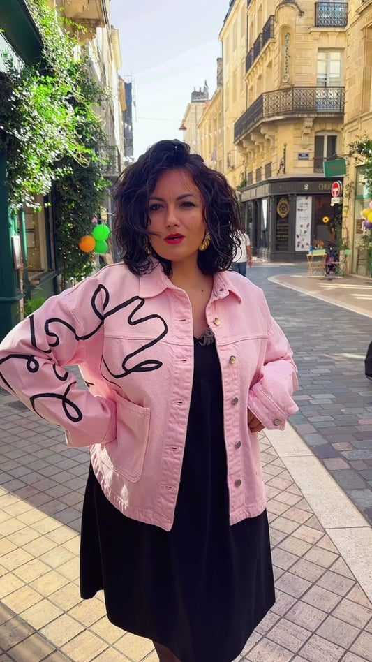 Veste Personnalisée "ligne infinie"